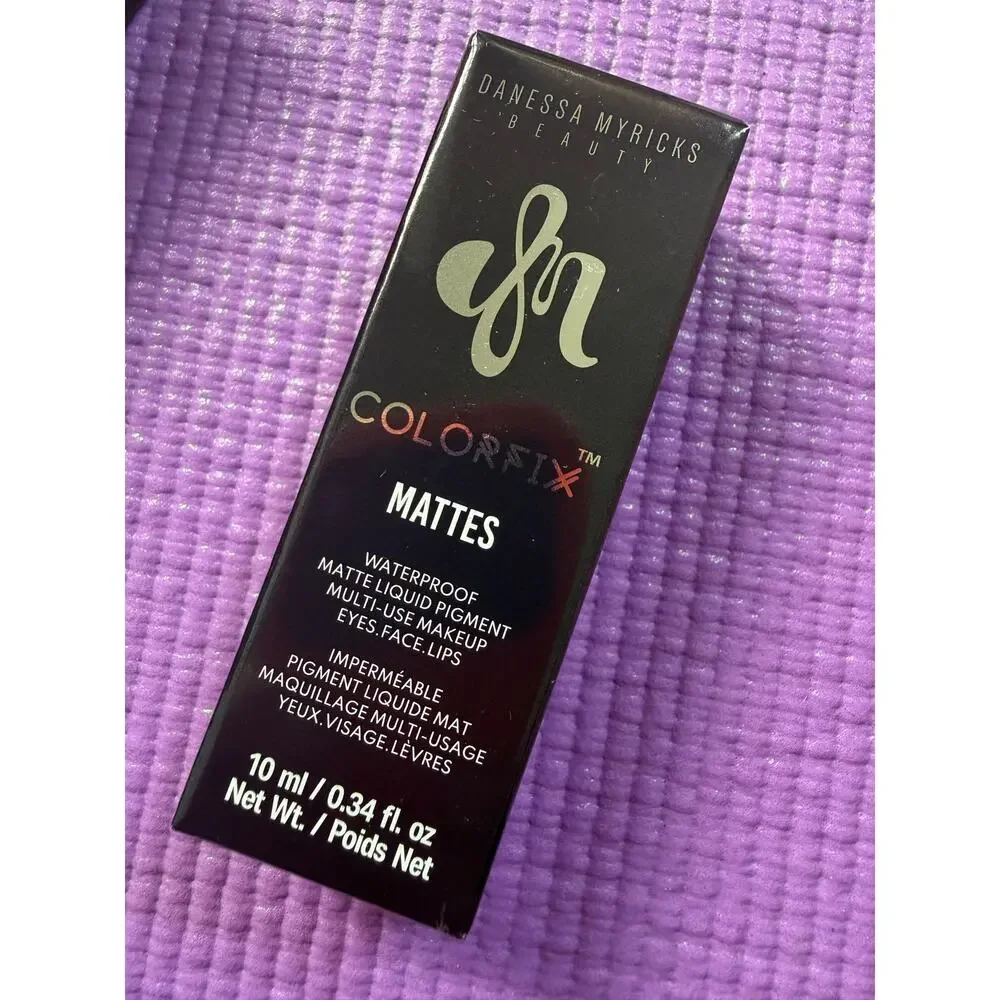 2 DANESSA MYRICKS BEAUTY COLORFIX MULTI-USE PIGMENT STICK 05 & Mattes Blackout